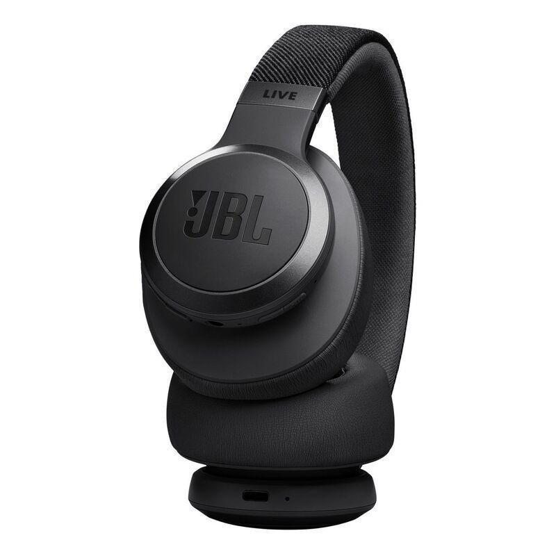JBL LIVE 770NC Wireless Over-Ear Headphones with True Adaptive Noise Cancelling - Black, , large image number 6