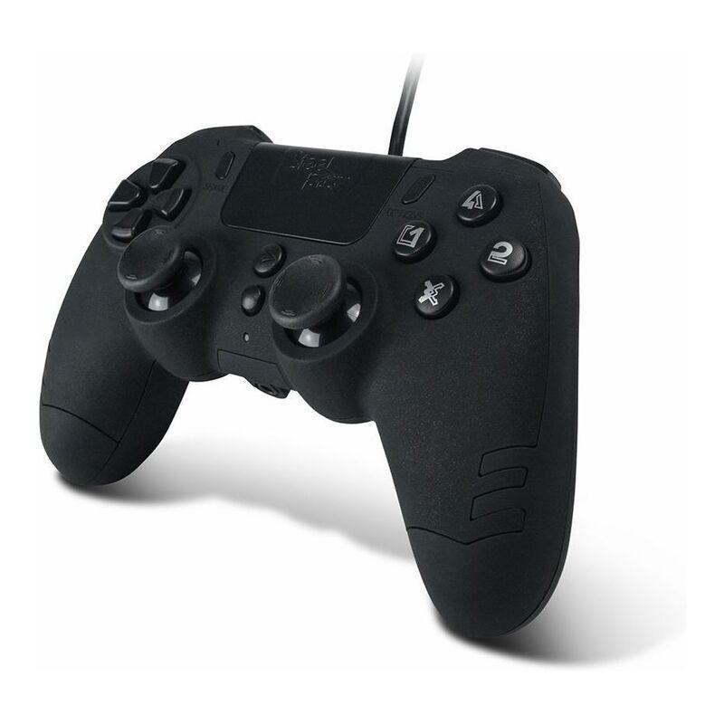 Steelplay PS4/PC Slimpack Wired Controller - Black, , large image number 1