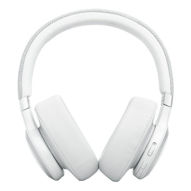 JBL LIVE 770NC Wireless Over-Ear Headphones with True Adaptive Noise Cancelling - White, , large image number 2
