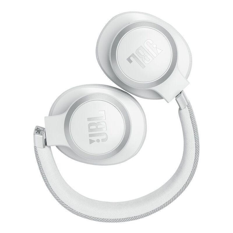 JBL LIVE 770NC Wireless Over-Ear Headphones with True Adaptive Noise Cancelling - White, , large image number 6