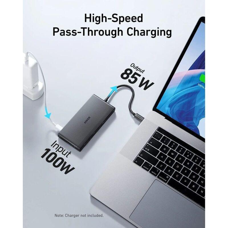 Anker 552 USB-C Hub 9-In-1 4K HDMI - Black, , large image number 4