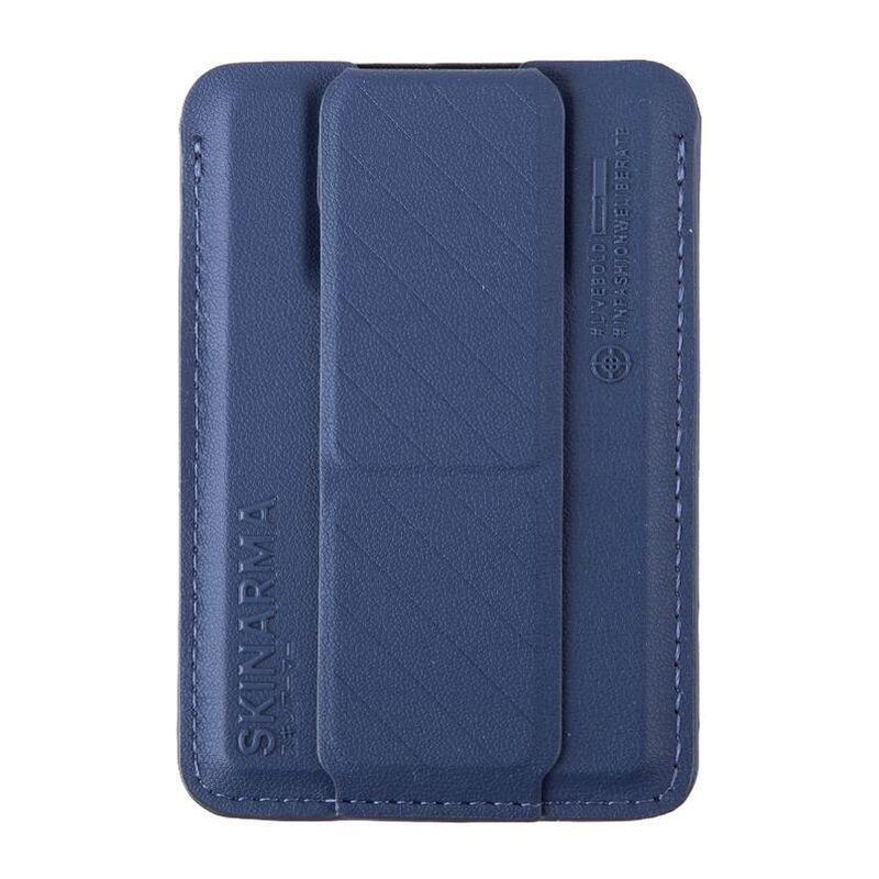 SkinArma Mag-Charge Card Holder With Grip Stand - Kado Blue, , medium