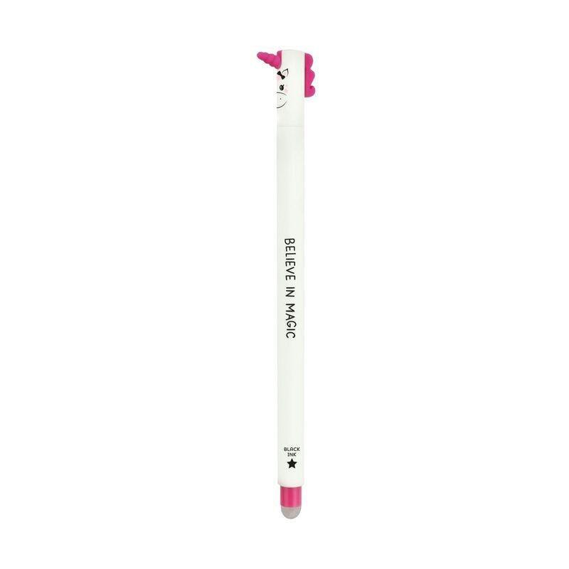 Legami Erasable Gel Pen - Unicorn - Black, , large image number 0