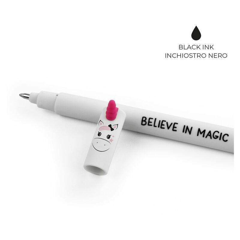 Legami Erasable Gel Pen - Unicorn - Black, , large image number 2