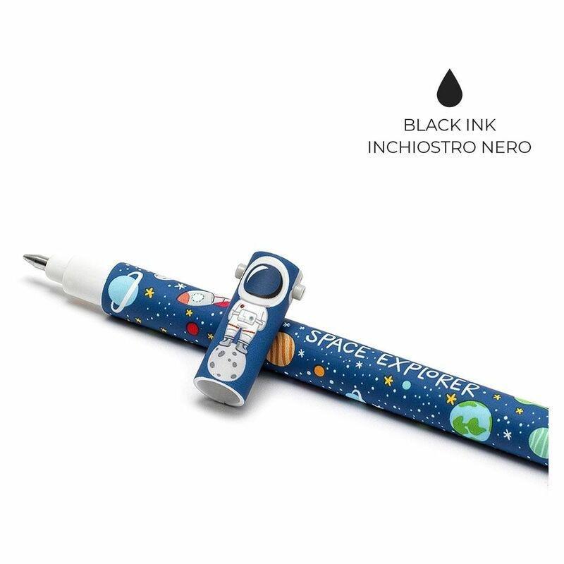 LEGAMI - Legami Erasable Pen - Astronaut - Black