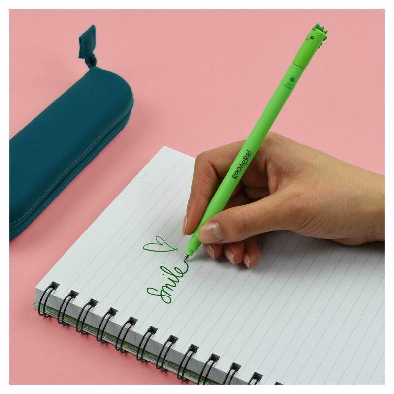 Legami Erasable Pen - Dino - Green, , large image number 1