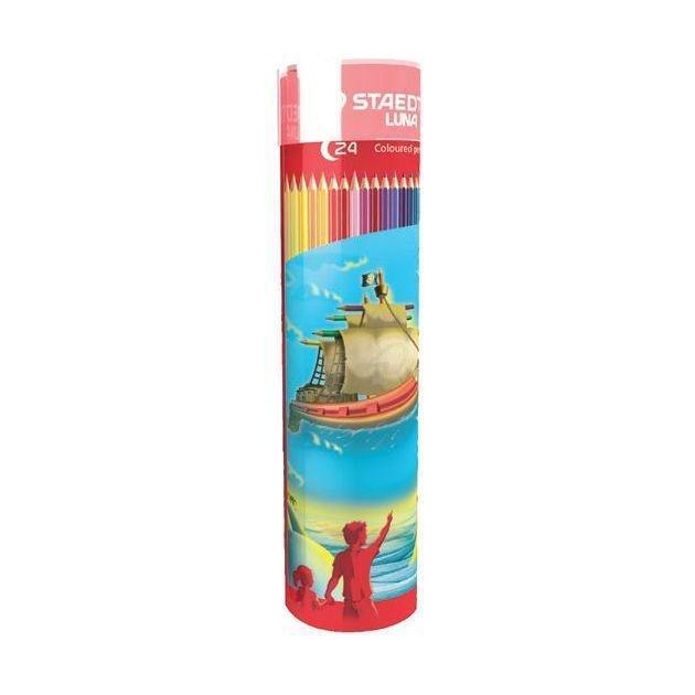 Staedtler Luna Coloring Pencil Cylinder (Pack of 24) (Assorted Colors), , large image number 0