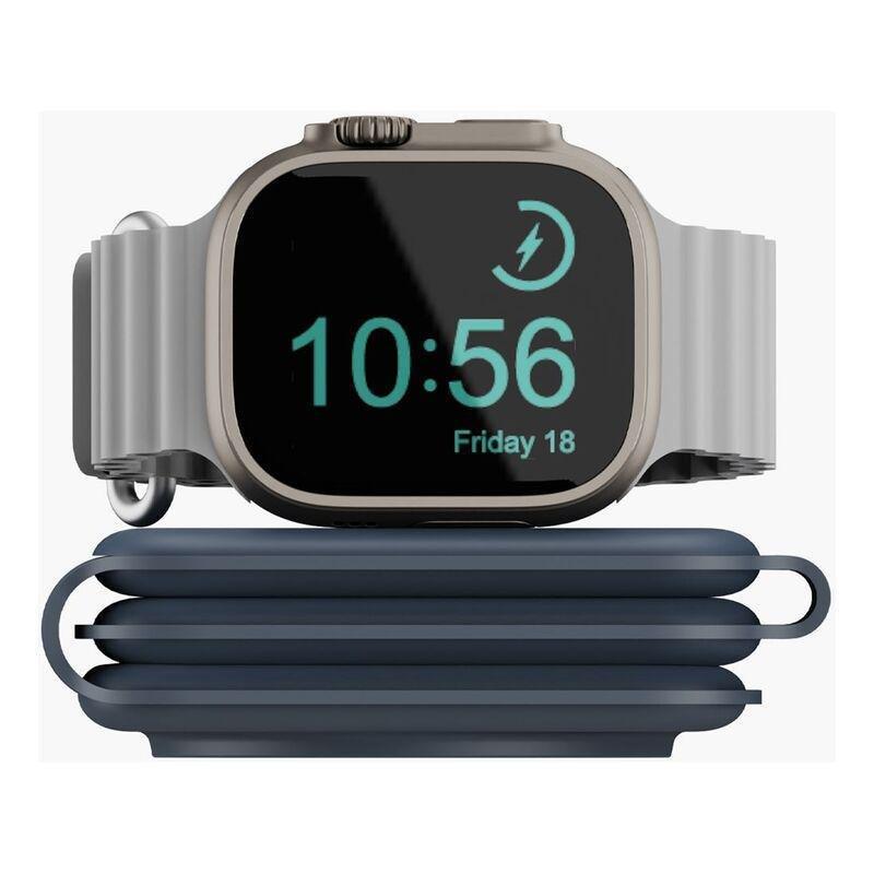 Bazic Gomag Trio 3-in-1 Foldable Magnetic Wireless Charger 15W iPhone/Watch/Airpods - Navy Blue, , large image number 1