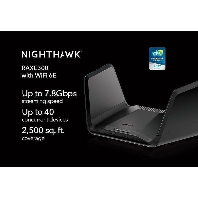 NETGEAR Nighthawk AXE7800 8-Stream Tri-Band WiFi 6E Router (7.8Gbps), , large image number 1