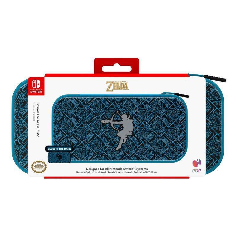 PDP Nintendo Switch Travel Case - Sheikah Shoot Glow In The Dark, , large image number 1