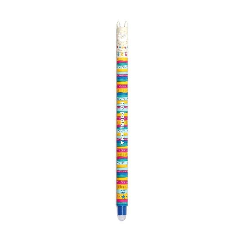 LEGAMI - Legami Erasable Pen - Llama - Blue