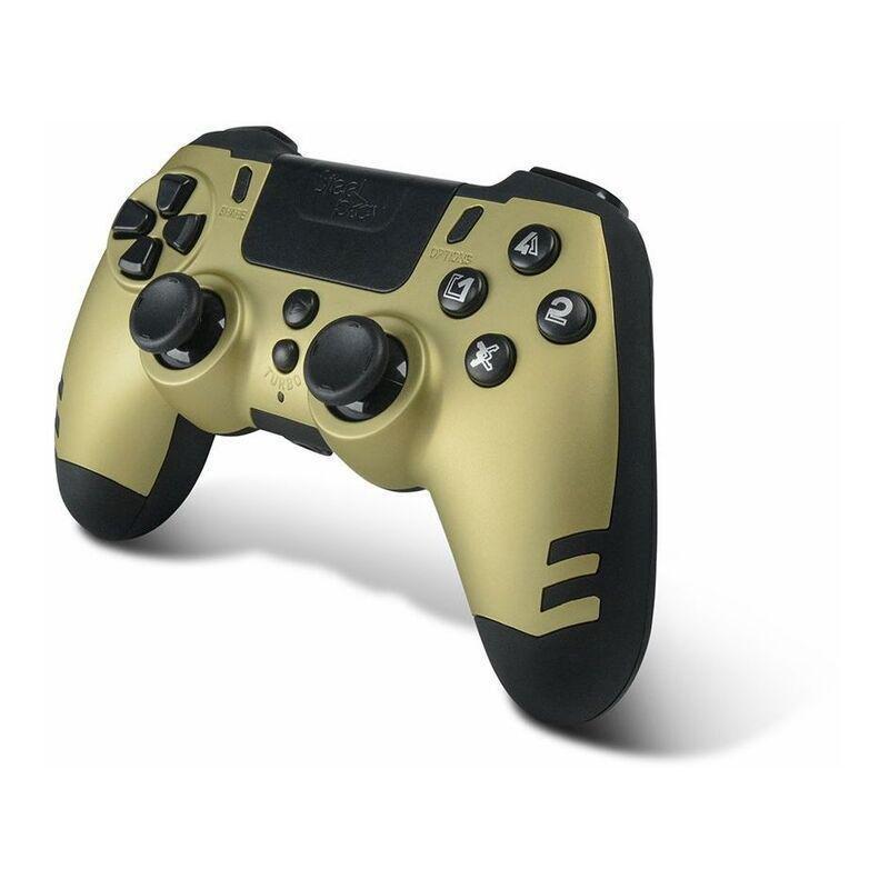 Steelplay Slim Pack Wireless Controller For PC/PS4 - Gold, , large image number 2