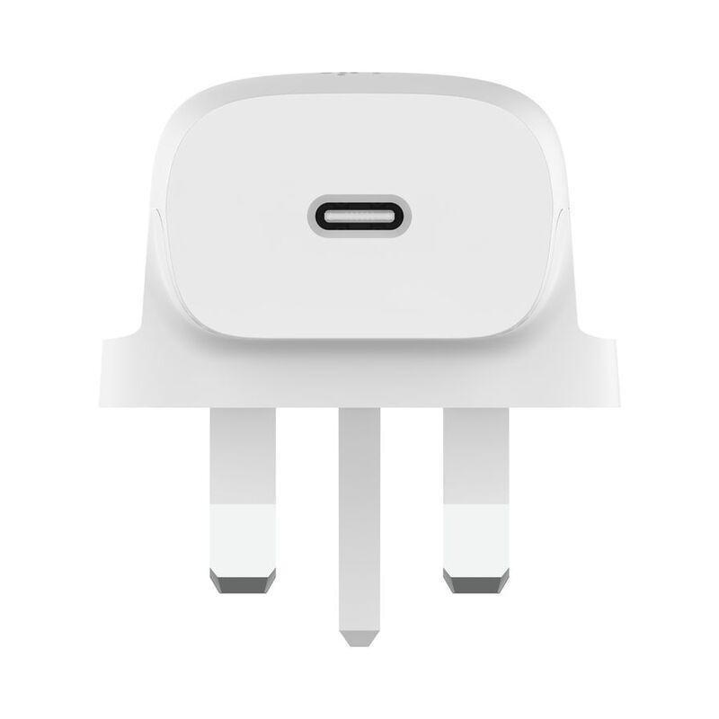 Belkin BoostCharge USB-C Wall Charger 20W - White (UK Plug), , large image number 1