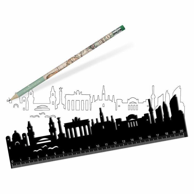 Legami Follow The Skyline Ruler - Berlin, , medium