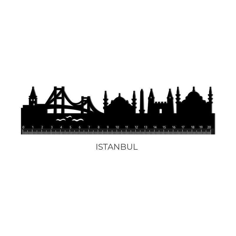 LEGAMI - Legami Follow The Skyline Ruler - Istanbul