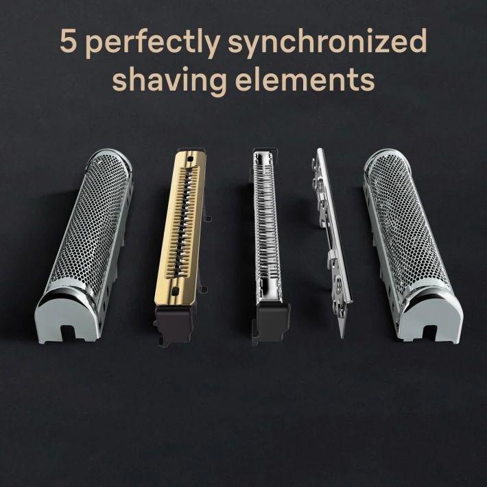 Braun Series 9 Pro+ 9577cc Wet & Dry shaver with 6-in-1 SmartCare Center and PowerCase - Silver, , large image number 5