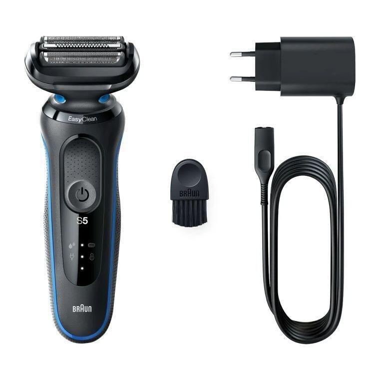 Braun Shaver Series 5 - 51-B1000s – Wet & Dry Shaver - Blue, , large image number 4