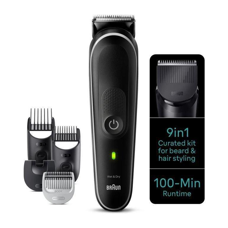 Braun MGK 5410 9-in-1 Style Kit 5 MGK5410 Beard/Body/Hair With Pouch, , large image number 0