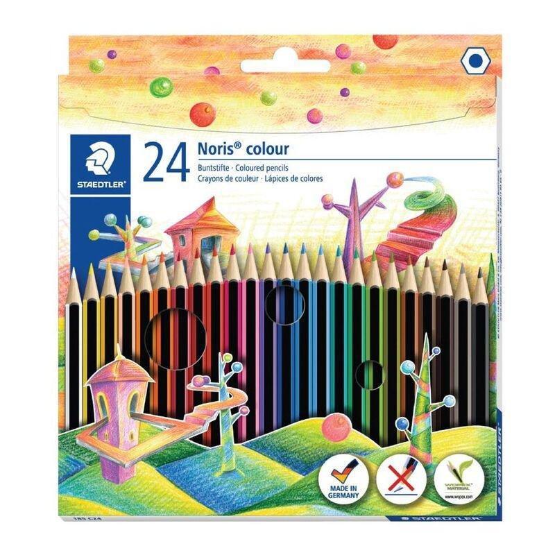 Staedtler Noris Color Pencils Set (Pack of 24) (Assorted Colors), , large image number 0