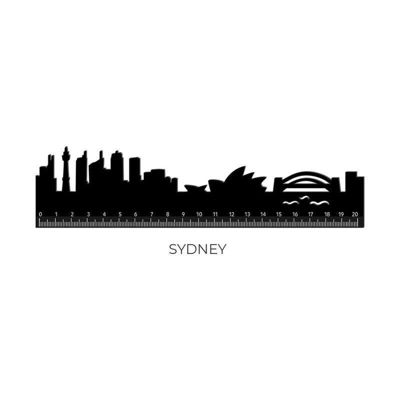 Legami Follow The Skyline Ruler - Sydney, , large image number 0