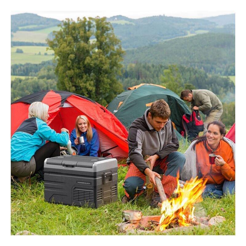 Powerology Smart Dual Compartment Fridge And Freezer Versatile Cooler For Outdoor Adventure - 37.5L, , large image number 3