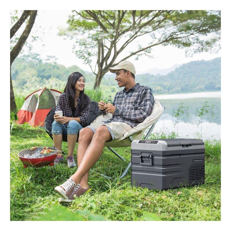 Powerology Smart Dual Compartment Fridge And Freezer Versatile Cooler For Outdoor Adventure - 37.5L, , large image number 5