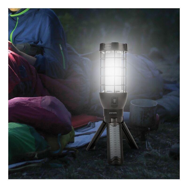 Porodo Lifestyle Outdoor Tripod Lamp With Built-In Battery, , large image number 3