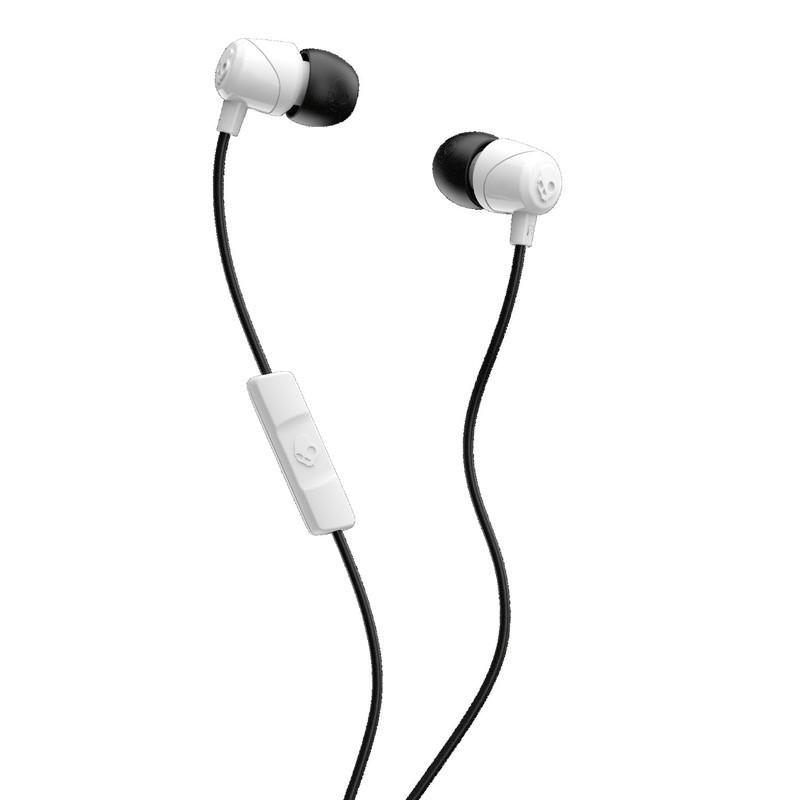 SKULLCANDY - Skullcandy Jib White/Black/White with Mic 1 In-Ear Earphones