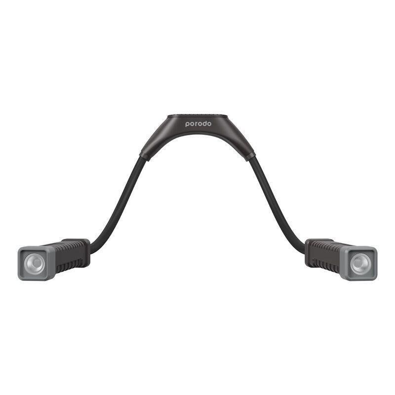 Porodo Lifestyle Magnetic Detachable Neckband Flashlight Up to 6 Hours Working Time, , large image number 0