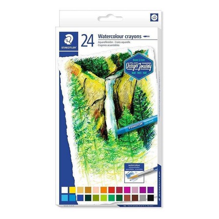 STAEDTLER - Staedtler Water Color Crayons Set (Pack of 24) (Assorted Colors)