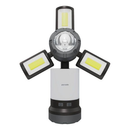 PORODO - Porodo Lifestyle 3 in 1 Flashlight/Ambient Light/Lamp With 6 Light Modes