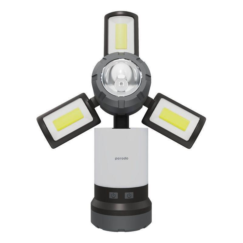 PORODO - Porodo Lifestyle 3 in 1 Flashlight/Ambient Light/Lamp With 6 Light Modes