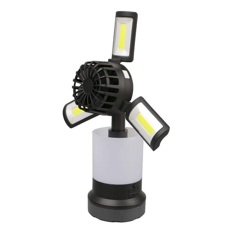 Porodo Lifestyle 3 in 1 Ambient Light/Lamp/ Cooling Fan With 4 Light Modes, , large image number 1