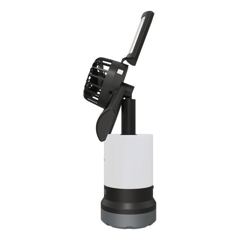 Porodo Lifestyle 3 in 1 Ambient Light/Lamp/ Cooling Fan With 4 Light Modes, , large image number 3