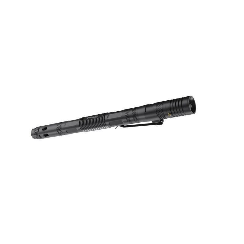 Porodo LifeStyle Outdoor 9 in 1 Flashlight with Holder Pen Whistle Bottle Opener and Safety Hammer, , large image number 0