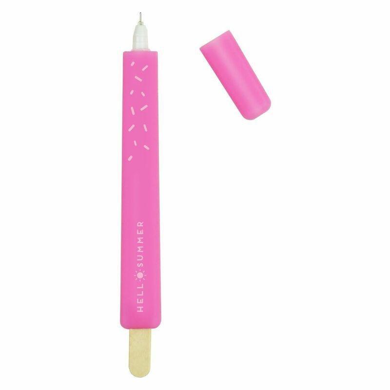 Legami Ice Pop Gel Pen - Pink, , medium