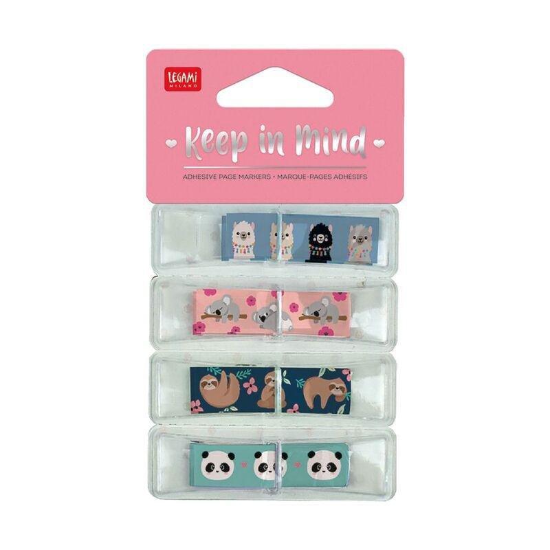 Legami Keep In Mind - Adhesive Page Markers - Animals, , large image number 0