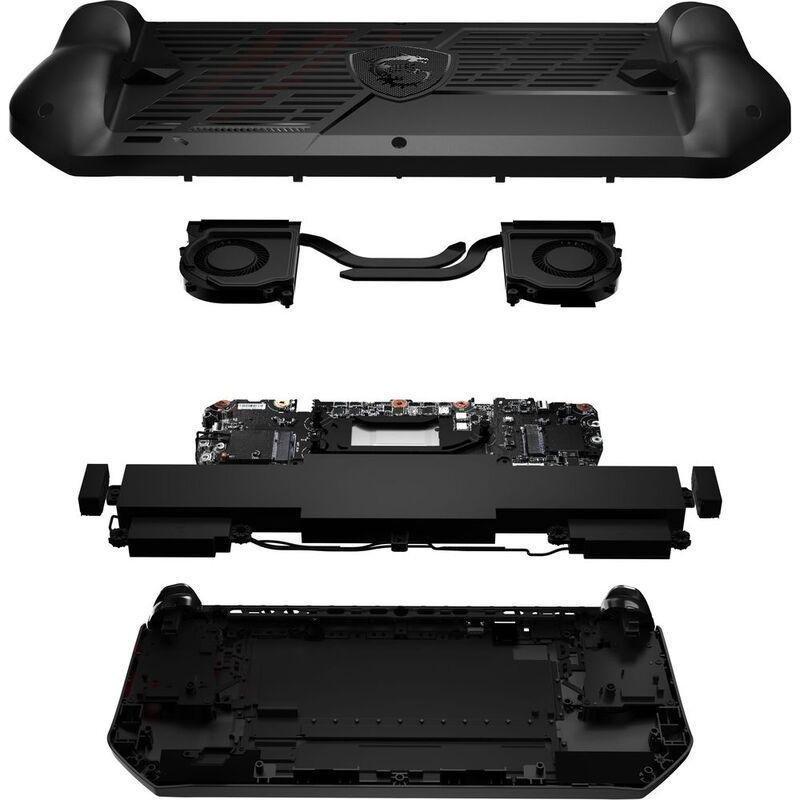 MSI CLAW A1M Gaming Handheld Intel Core Ultra 7-155H/16GB/512GB SSD/Intel Arc Graphics/7-inch TOUCH FHD 1920x1080/120Hz/Windows 11 Home - BLACK, , large image number 3