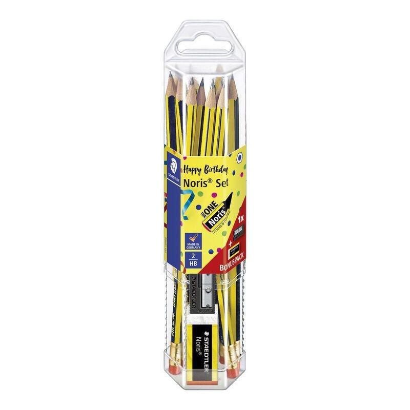 Staedtler Noris B-Day 12 Pencils + 1 Sharpener + 1 Eraser, , large image number 0