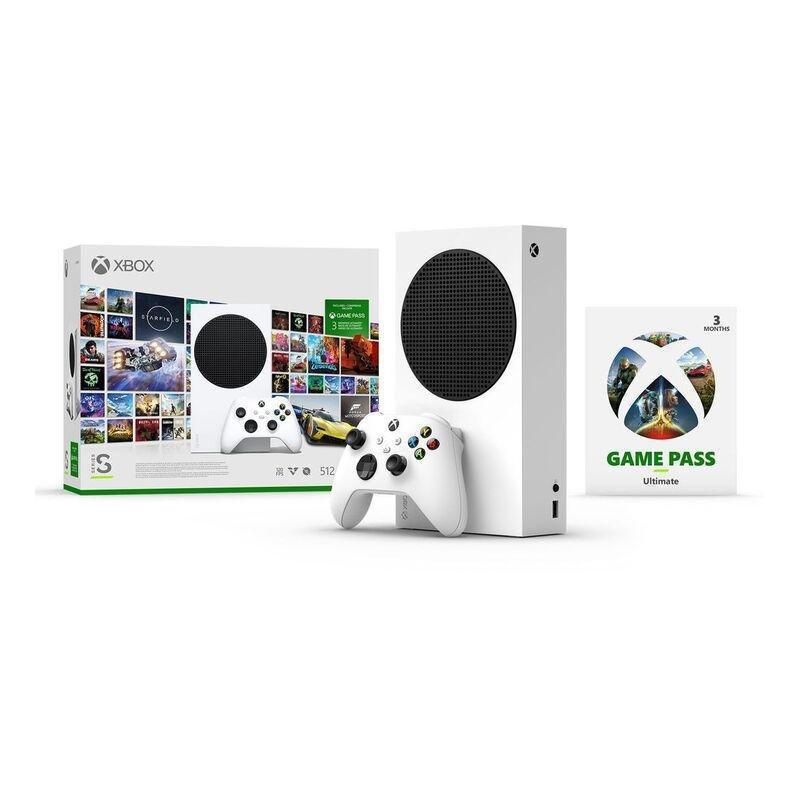 Microsoft Xbox Series S Digital 512GB Console + 3 Months Game Pass Ultimate (Bundle), , medium