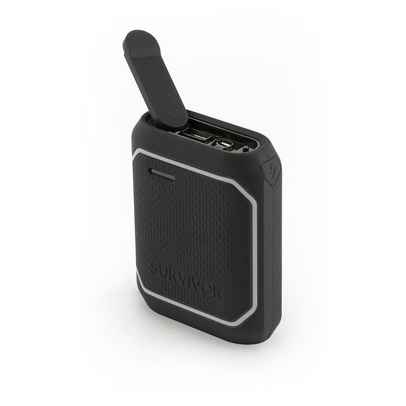 Griffin Survivor 10050mAh Black/White Power Bank, , large image number 3