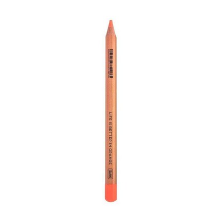 LEGAMI - Legami Life Is Better In - Jumbo Fluorescent Coloured Crayons - Orange
