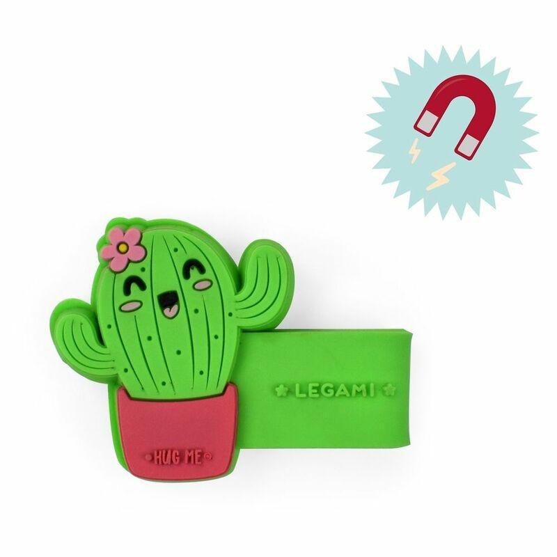 Legami Magnetic Clip - Cactus, , medium