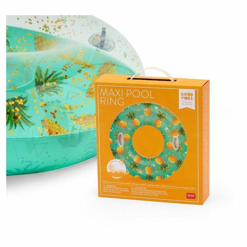 Legami Maxi Pool Ring - Pineapple, , large image number 3