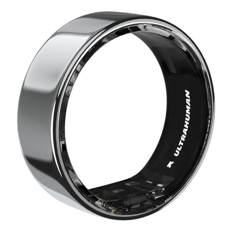 Ultrahuman Ring AIR Smart Ring - Size 11 - Space Silver, , medium