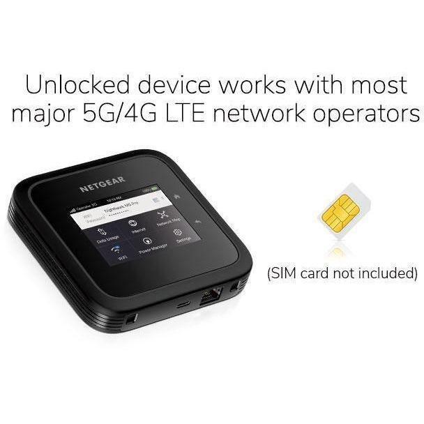 NETGEAR Nighthawk M6 Pro 5G WiFi 6E Mobile Hotspot Router Unlocked (4Gbps), , large image number 2