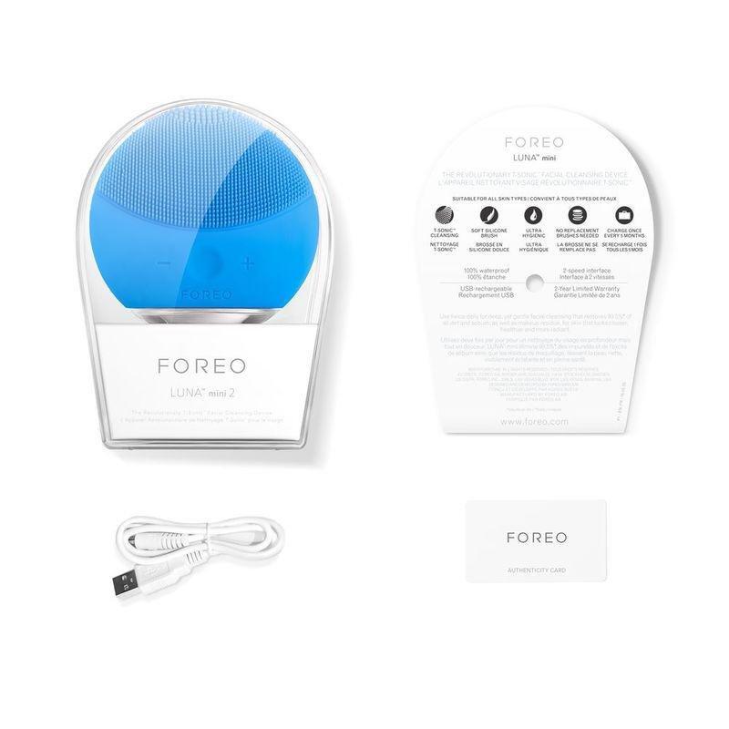 Foreo Luna Mini 2 Facial Brush Aquamarine, , large image number 3