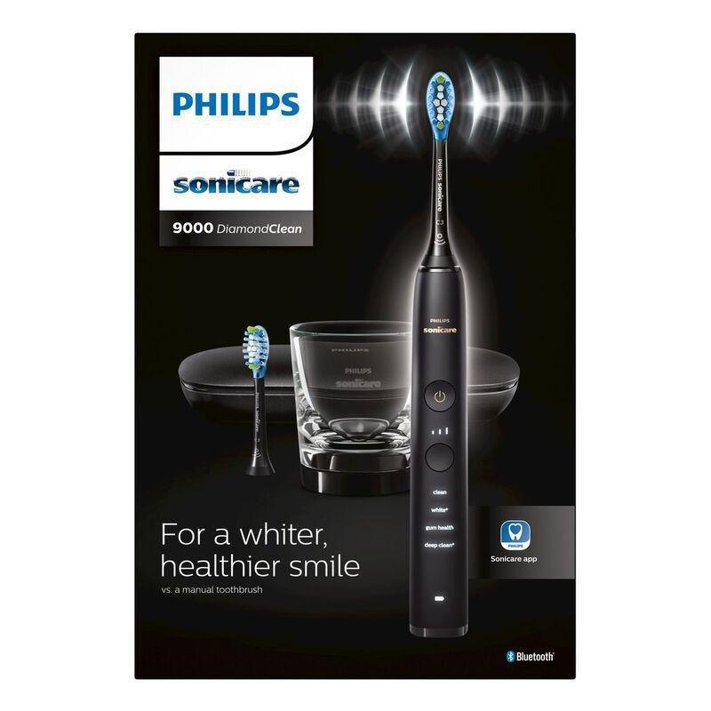 Philips Sonicare HX9913/18 Diamond Clean Smart Black Toothbrush - Black, , medium