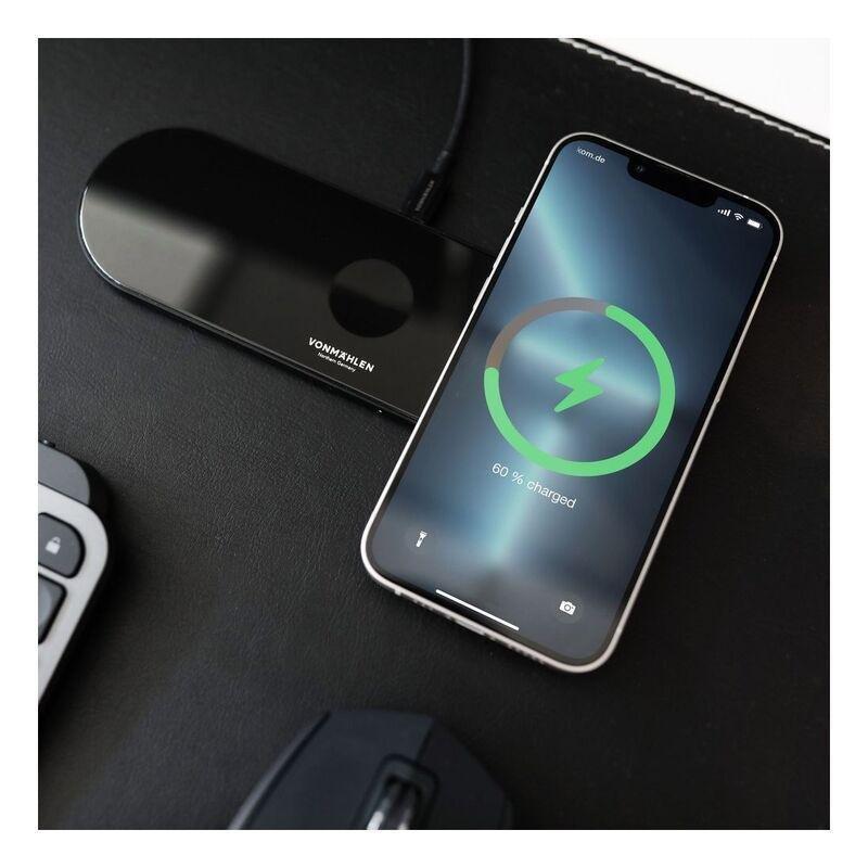 VONMAHLEN Aura Home 3-in-1 Wireless Charging Station - Black, , large image number 1