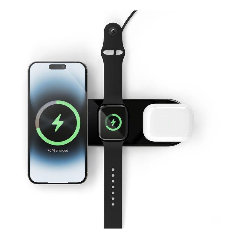 VONMAHLEN Aura Home 3-in-1 Wireless Charging Station - Black, , large image number 2